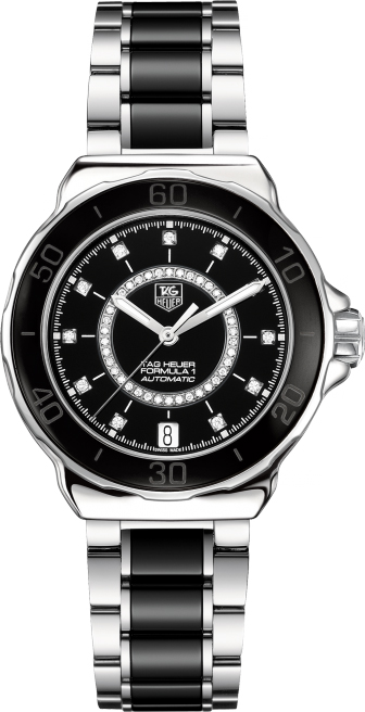 Tag Heuer Formula 1 WAU2210.BA0859 LADY CERAMIC AUTOMATIC watch